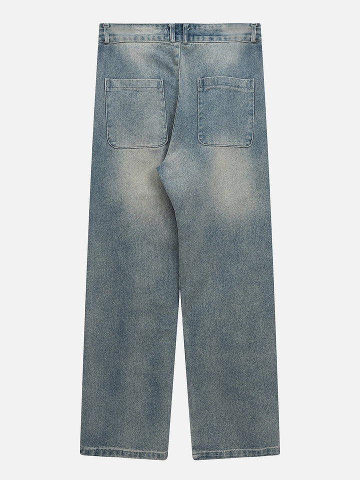 Thesclo - Multi Pockets Jeans - Streetwear Fashion - thesclo.com