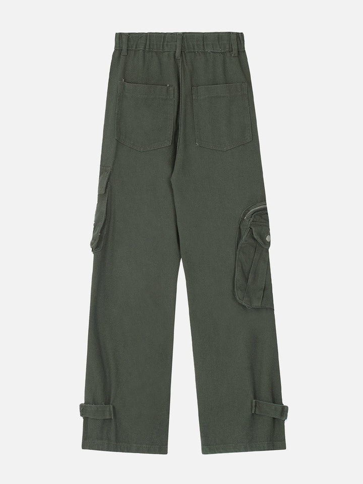 Thesclo - Multi-pocket Cargo Pants - Streetwear Fashion - thesclo.com