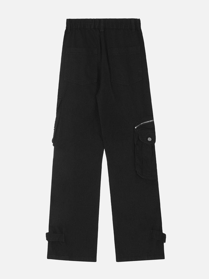 Thesclo - Multi-pocket Cargo Pants - Streetwear Fashion - thesclo.com