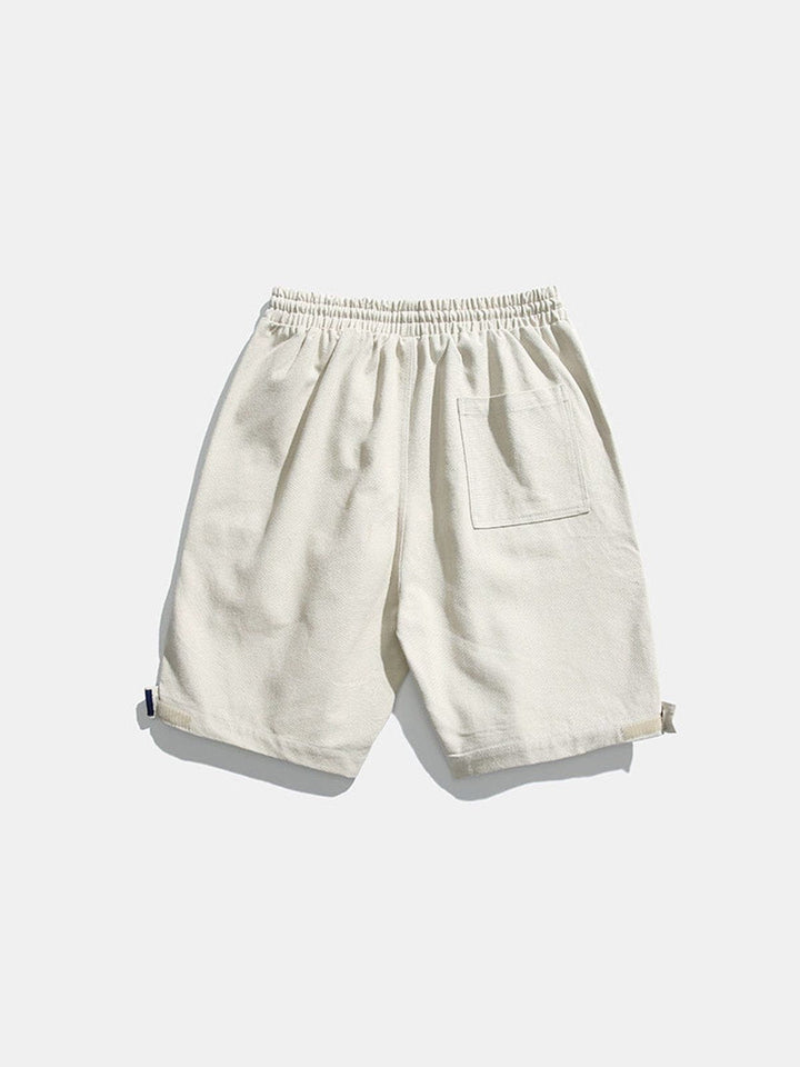 Thesclo - Multi-pocket Solid Color Shorts - Streetwear Fashion - thesclo.com