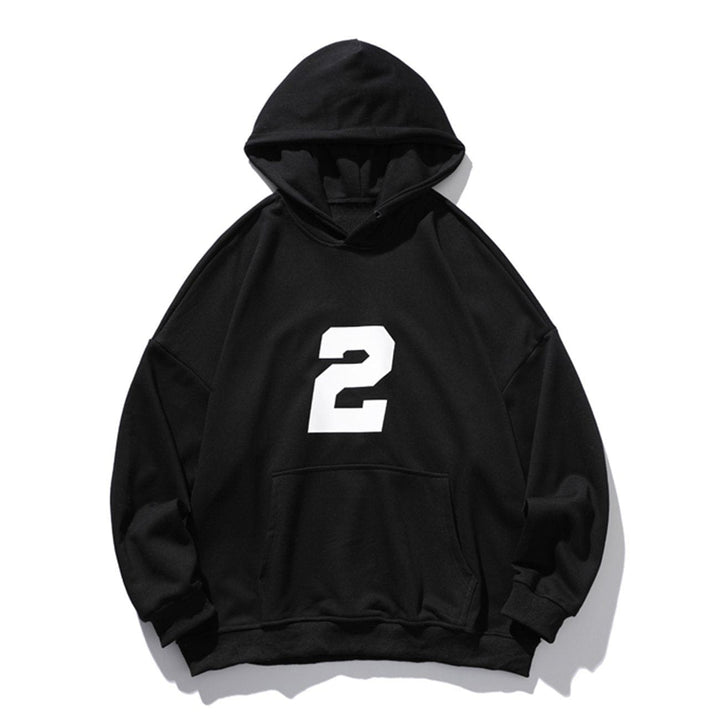 Thesclo - Number “2” Print Hoodie - Streetwear Fashion - thesclo.com