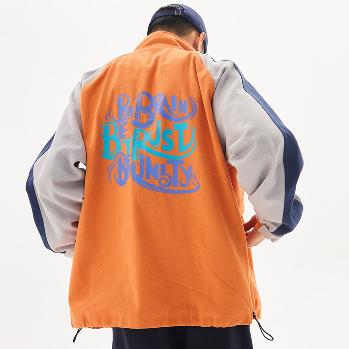 Thesclo - Orange BTU Jacket - Streetwear Fashion - thesclo.com