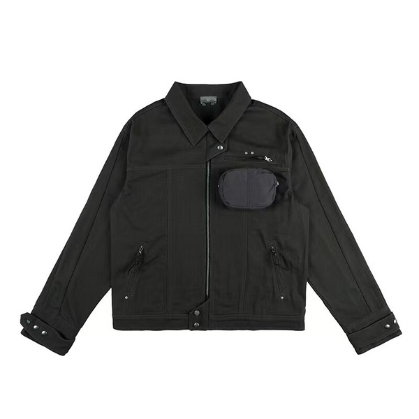 Thesclo - POWER Denim Jacket - Streetwear Fashion - thesclo.com