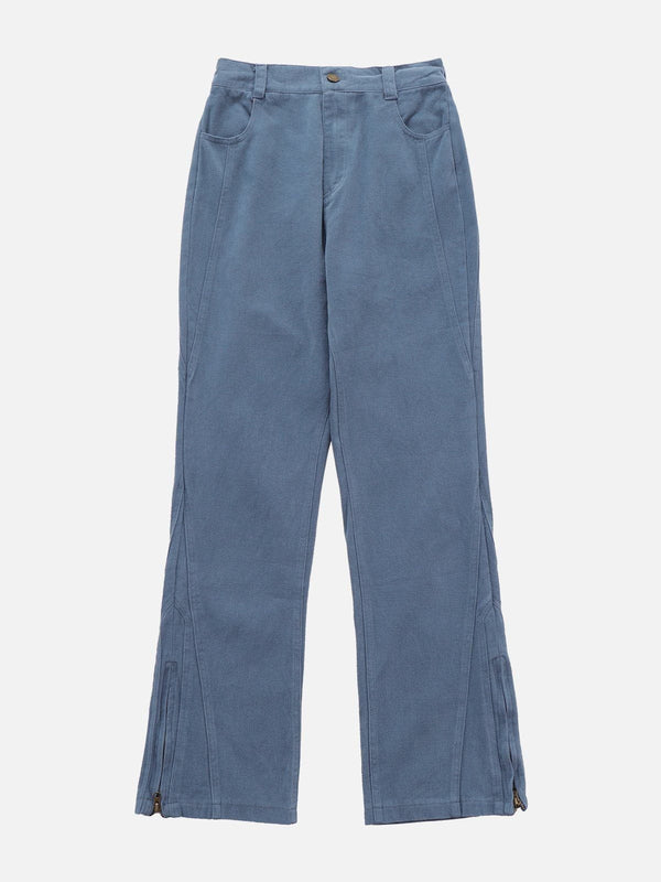 Thesclo - Pant Leg Openings Sweatpants - Streetwear Fashion - thesclo.com