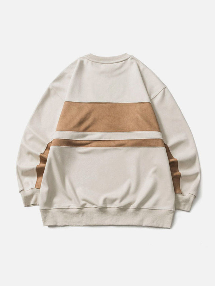 Thesclo - Patchwork Lettered Sweatshirt - Streetwear Fashion - thesclo.com