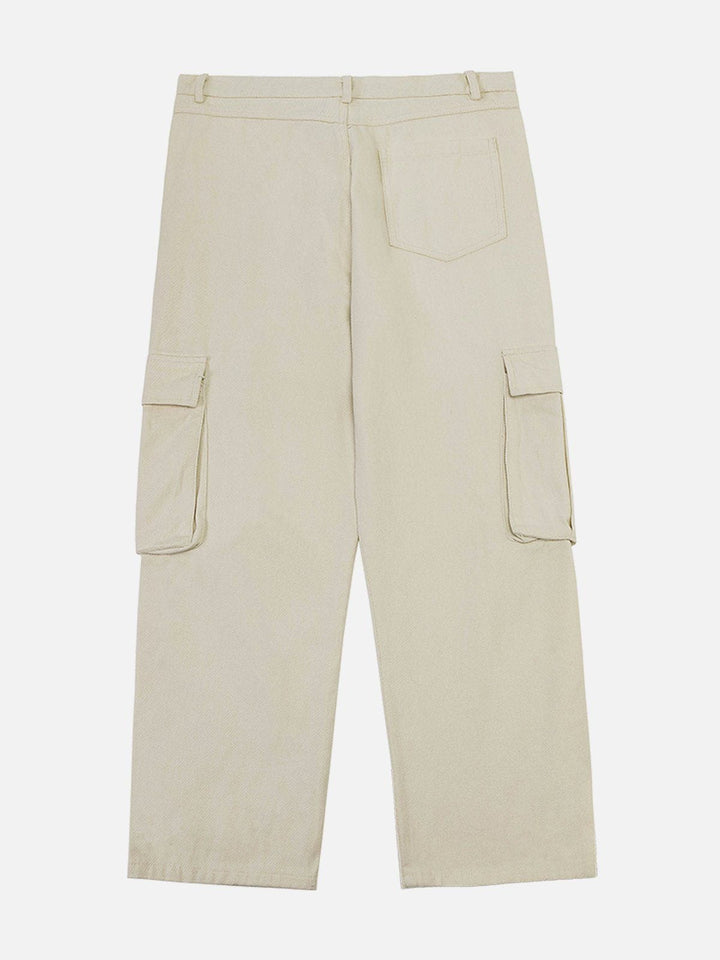 Thesclo - Patchwork Loose Cargo Pants - Streetwear Fashion - thesclo.com