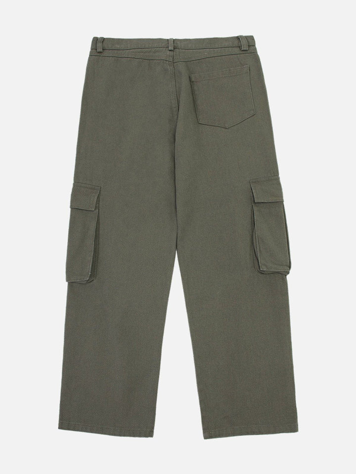 Thesclo - Patchwork Loose Cargo Pants - Streetwear Fashion - thesclo.com