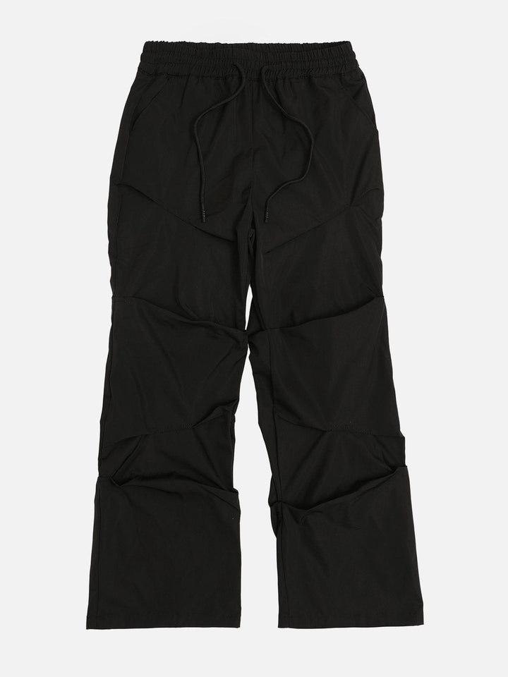 Thesclo - Pleated Layered Pants - Streetwear Fashion - thesclo.com