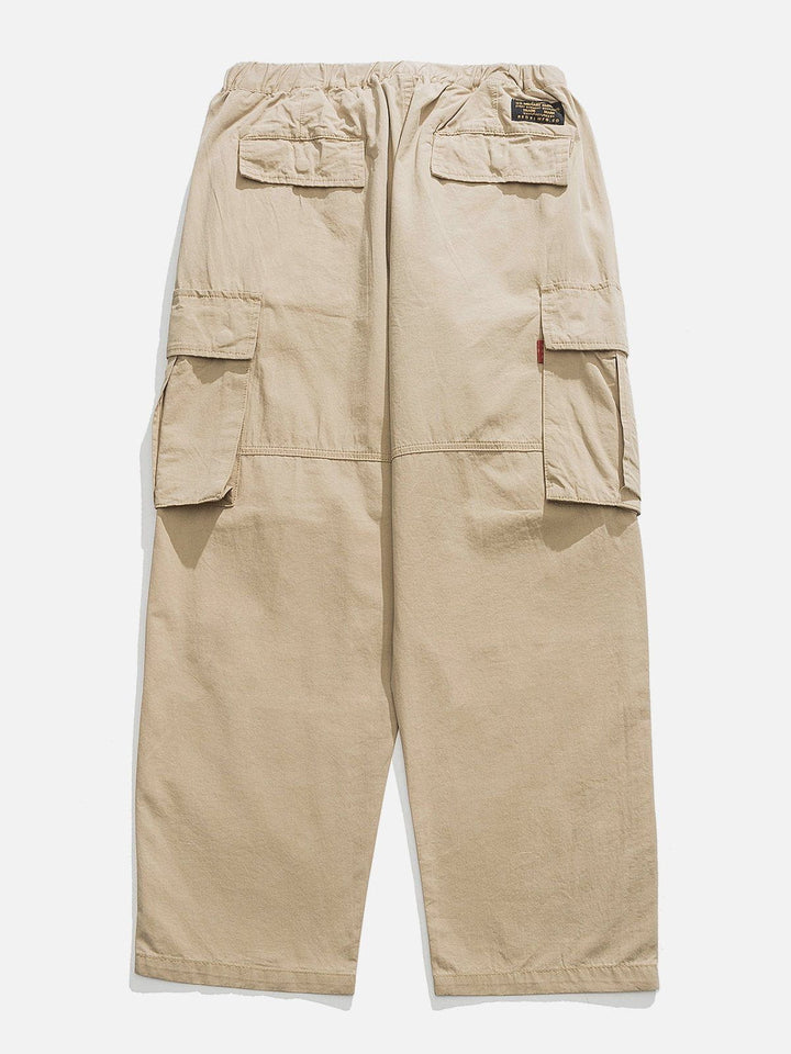 Thesclo - Pockets With Flap Cargo Pants - Streetwear Fashion - thesclo.com