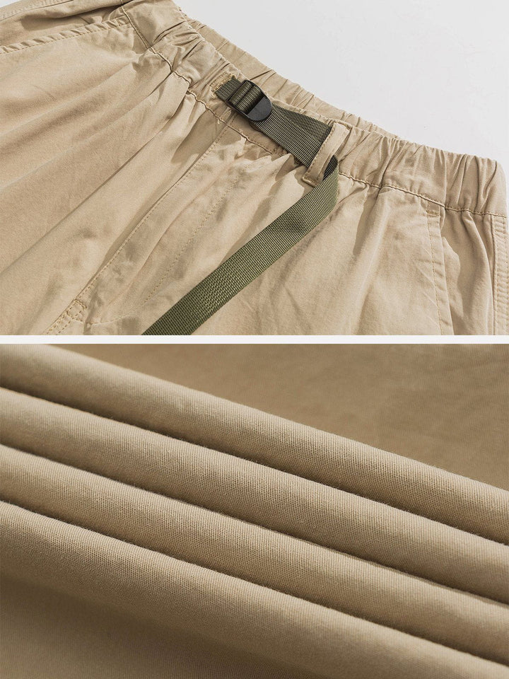 Thesclo - Pockets With Flap Cargo Pants - Streetwear Fashion - thesclo.com