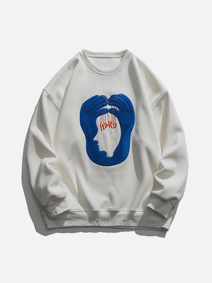 Thesclo - Portrait Print Sweatshirt - Streetwear Fashion - thesclo.com