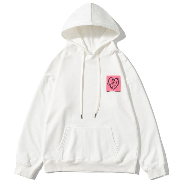 Thesclo - Post-it Note Print Hoodie - Streetwear Fashion - thesclo.com