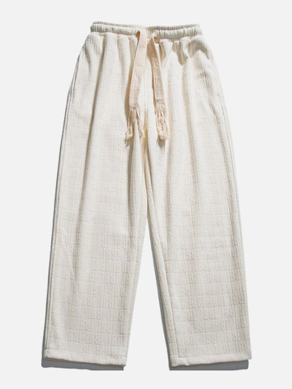 Thesclo - Pure Color Simple Sweatpants - Streetwear Fashion - thesclo.com