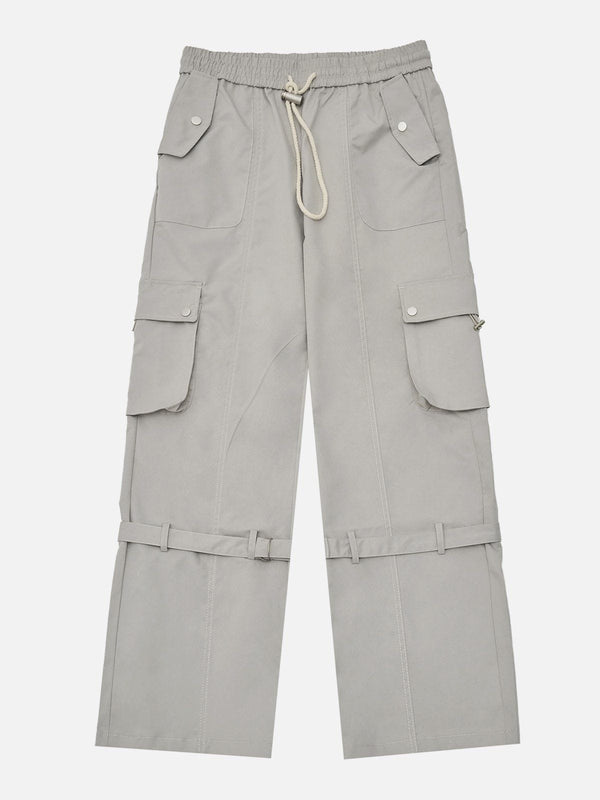 Thesclo - Puttee Multi-pocket Cargo Pants - Streetwear Fashion - thesclo.com