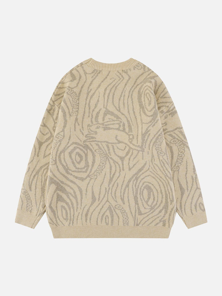 Thesclo - Rabbit Embroidery Sweater - Streetwear Fashion - thesclo.com