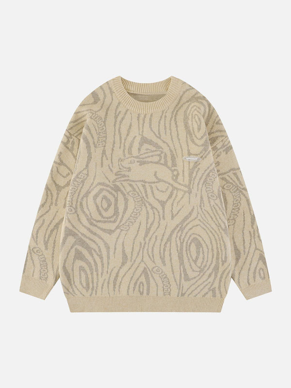 Thesclo - Rabbit Embroidery Sweater - Streetwear Fashion - thesclo.com