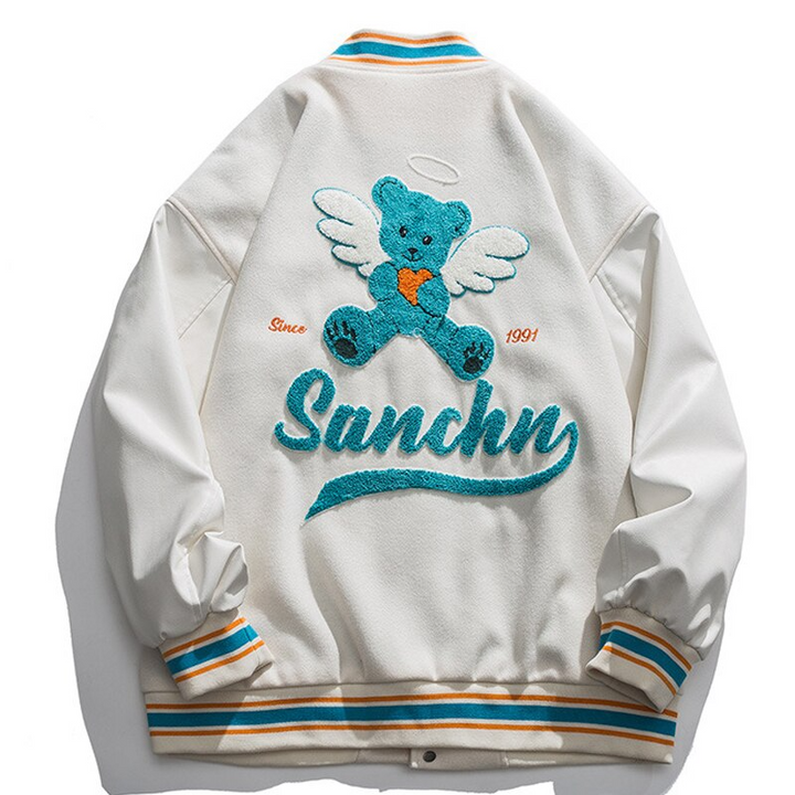 Thesclo - SANCHN White Jacket - Streetwear Fashion - thesclo.com