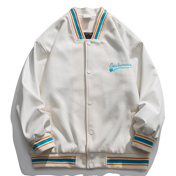 Thesclo - SANCHN White Jacket - Streetwear Fashion - thesclo.com