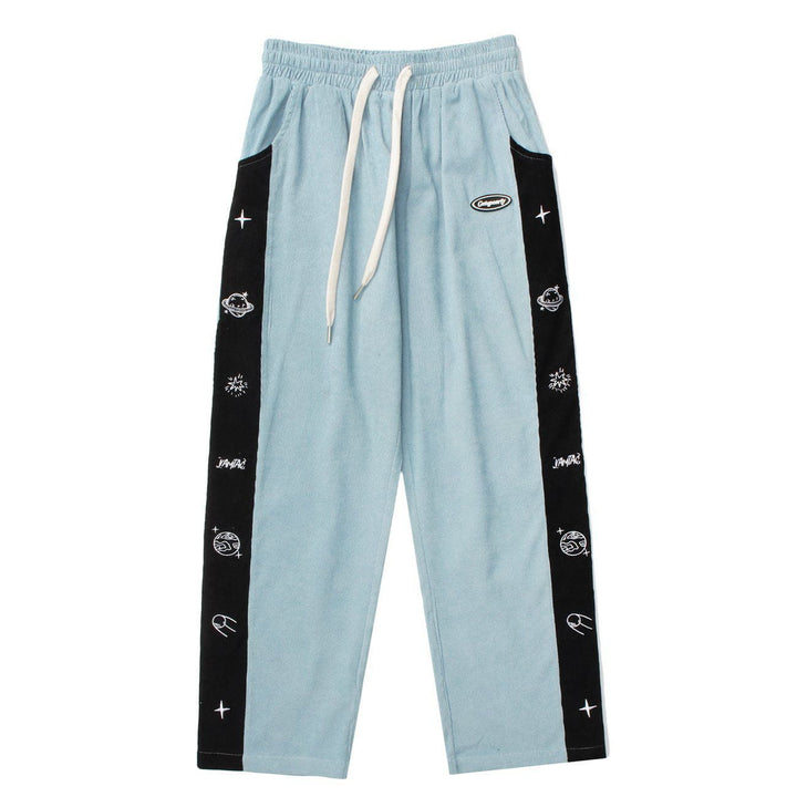 Thesclo - Side Cartoon Print Stitching Sweatpants - Streetwear Fashion - thesclo.com