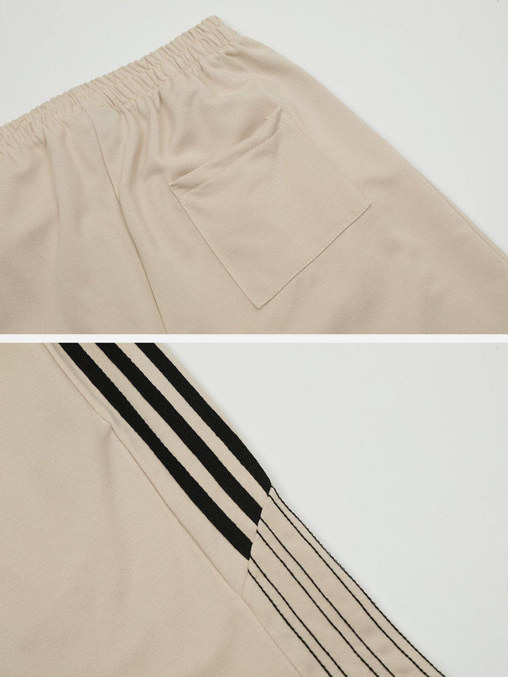 Thesclo - Side Striped Track Shorts - Streetwear Fashion - thesclo.com