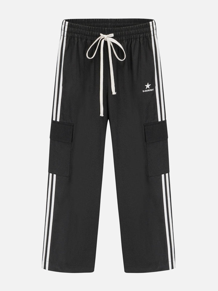 Thesclo - Side Stripes Pocket Sweatpants - Streetwear Fashion - thesclo.com