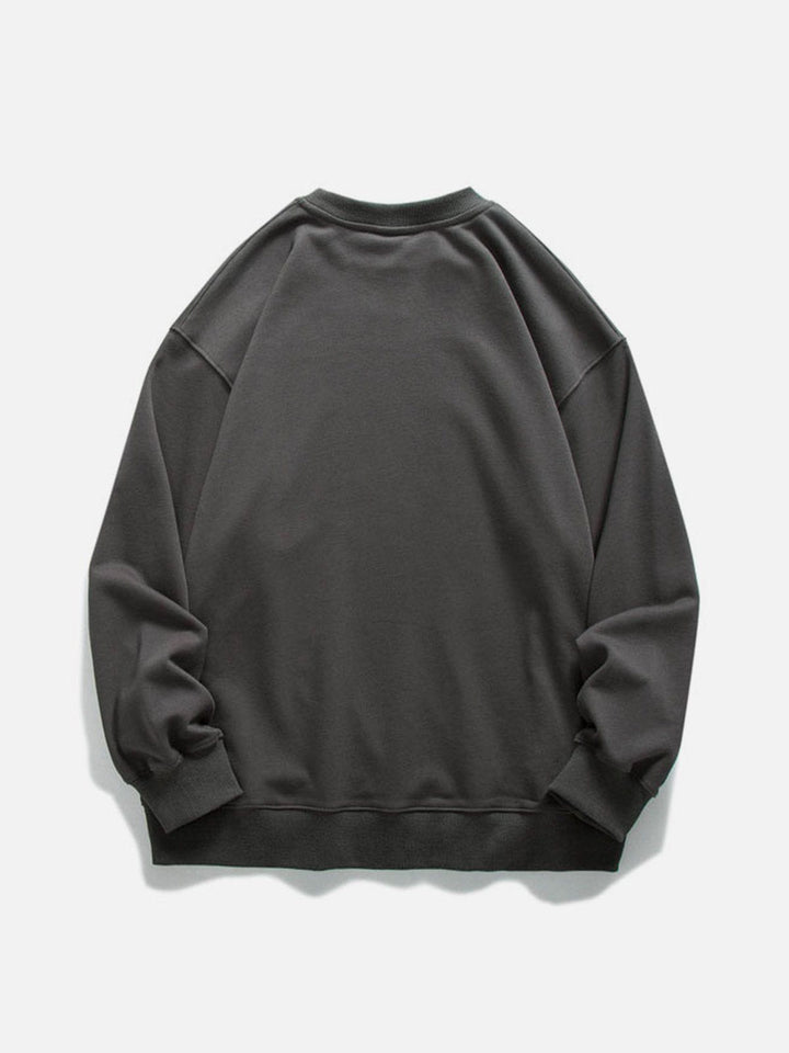 Thesclo - Smoky Spades Graphic Sweatshirt - Streetwear Fashion - thesclo.com