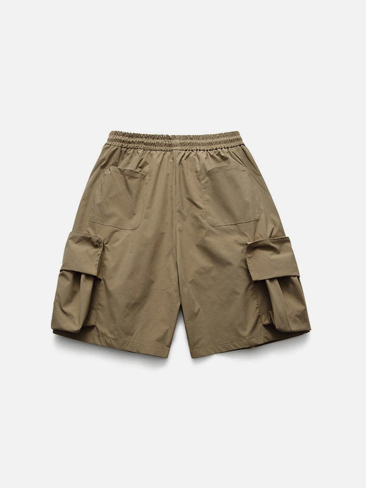 Thesclo - Solid Big Pocket Shorts - Streetwear Fashion - thesclo.com