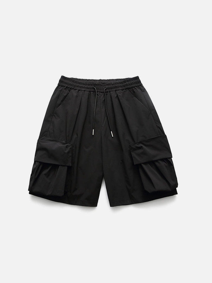 Thesclo - Solid Big Pocket Shorts - Streetwear Fashion - thesclo.com