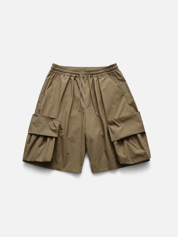 Thesclo - Solid Big Pocket Shorts - Streetwear Fashion - thesclo.com