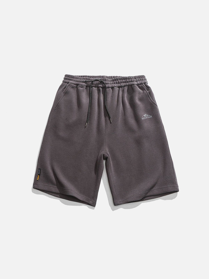 Thesclo - Solid Coloured Drawstring Shorts - Streetwear Fashion - thesclo.com