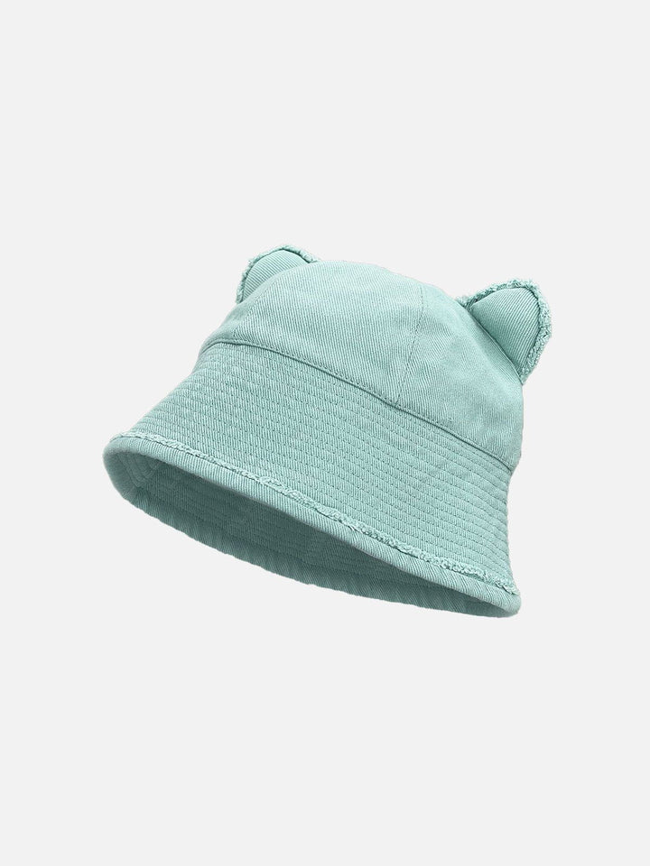 Thesclo - Solid Cute Bear Ears Hat - Streetwear Fashion - thesclo.com