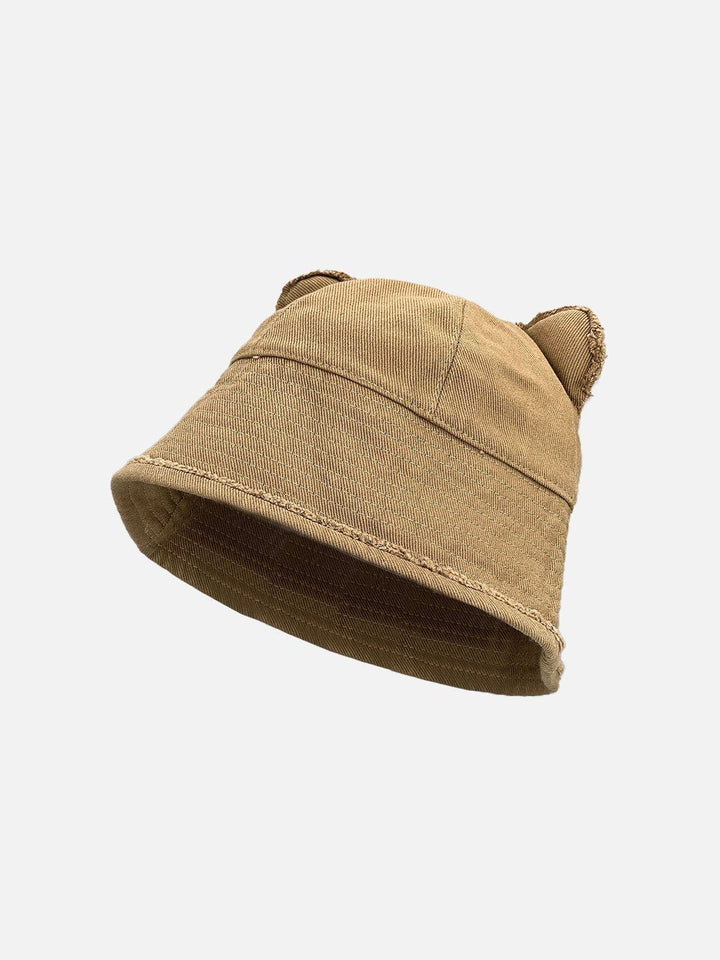 Thesclo - Solid Cute Bear Ears Hat - Streetwear Fashion - thesclo.com