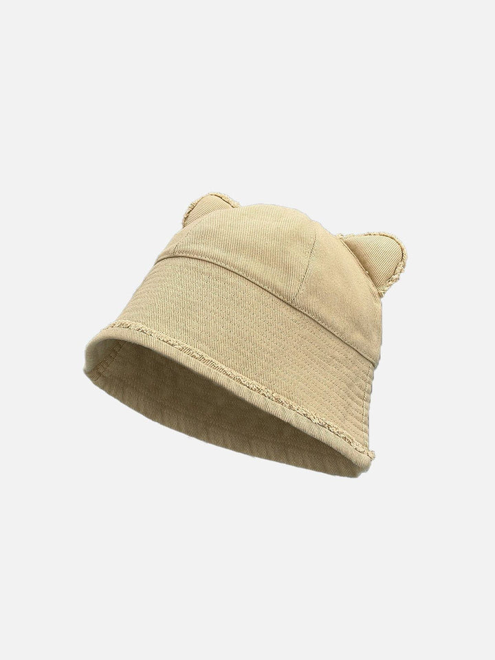 Thesclo - Solid Cute Bear Ears Hat - Streetwear Fashion - thesclo.com