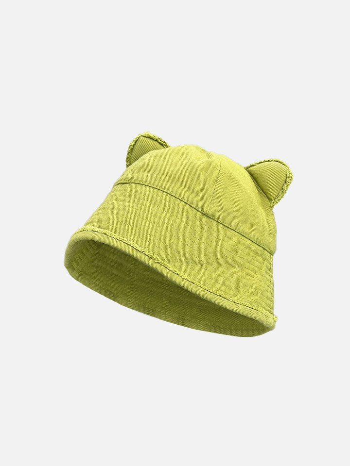 Thesclo - Solid Cute Bear Ears Hat - Streetwear Fashion - thesclo.com