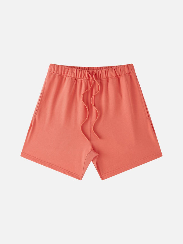 Thesclo - Solid Essential Drawstring Shorts - Streetwear Fashion - thesclo.com