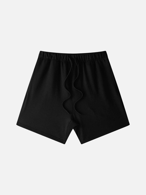 Thesclo - Solid Essential Drawstring Shorts - Streetwear Fashion - thesclo.com