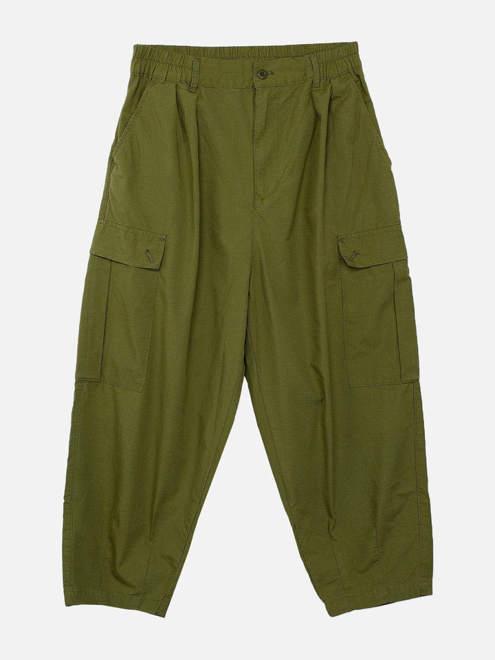 Thesclo - Solid Large Pocket Pants - Streetwear Fashion - thesclo.com