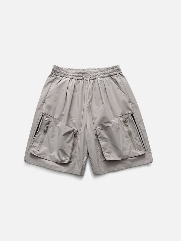 Thesclo - Solid Stereoscopic Big Pocket Shorts - Streetwear Fashion - thesclo.com