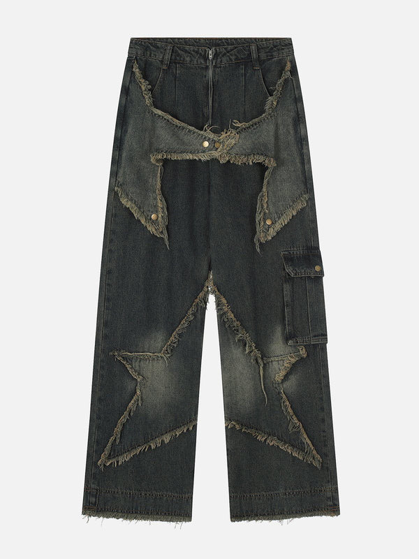 Thesclo - Star Jeans - Streetwear Fashion - thesclo.com