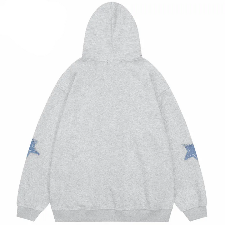 Thesclo - Star Patches Hoodie - Streetwear Fashion - thesclo.com