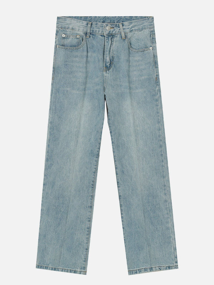 Thesclo - Straight Casual Jeans - Streetwear Fashion - thesclo.com