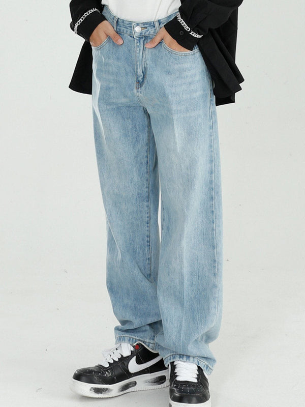 Thesclo - Straight Casual Jeans - Streetwear Fashion - thesclo.com