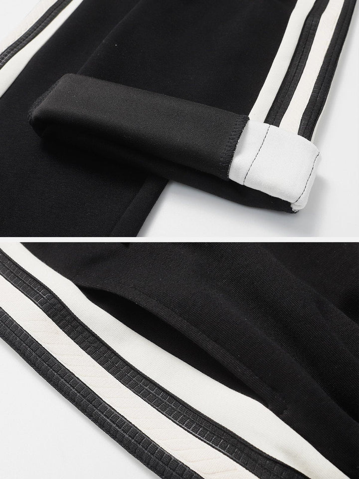 Thesclo - Stripe Drawstring Sweatpants - Streetwear Fashion - thesclo.com