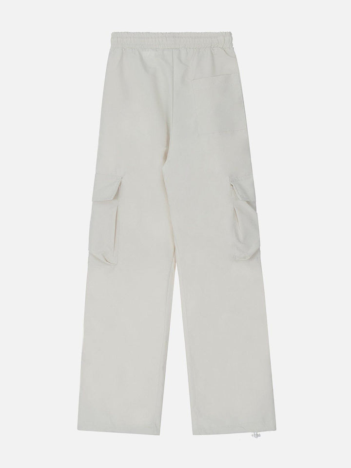 Thesclo - Stripe Large Pocket Cargo Pants - Streetwear Fashion - thesclo.com