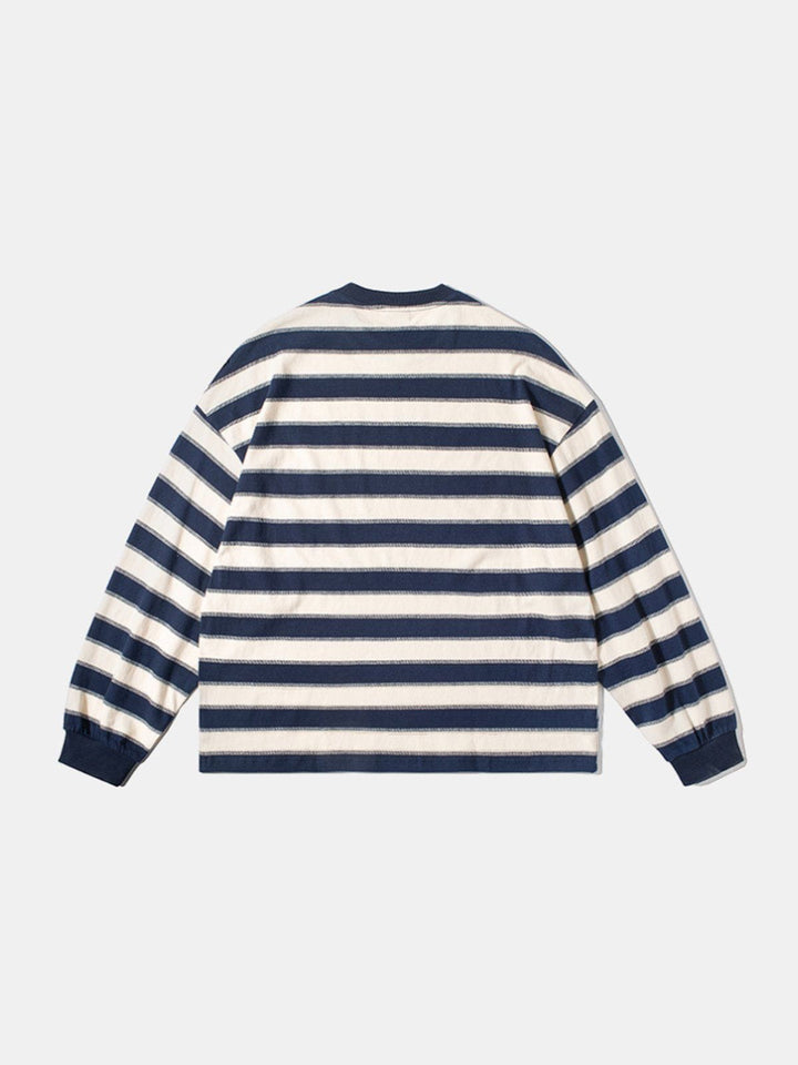 Thesclo - Stripe Sweatshirt - Streetwear Fashion - thesclo.com