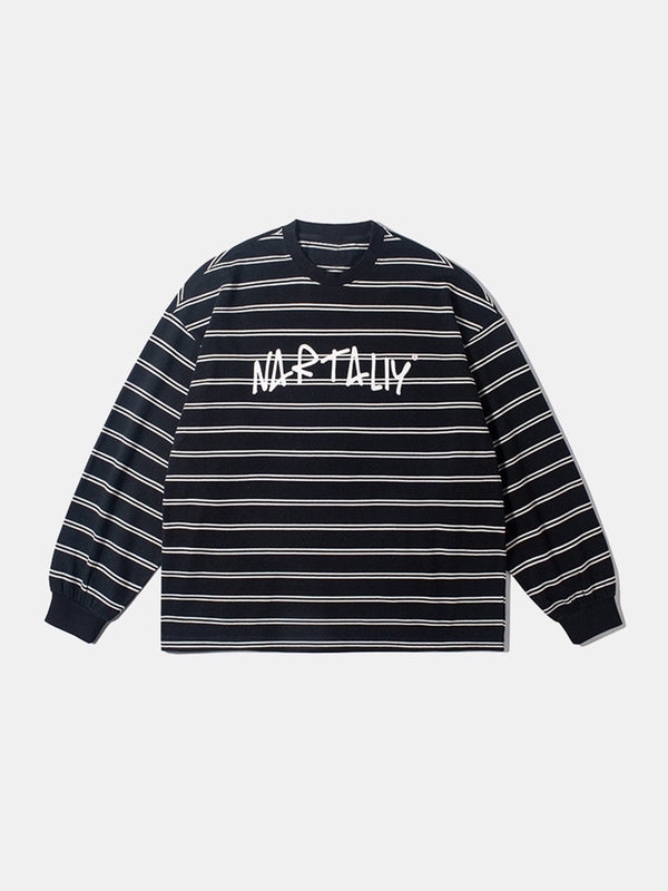 Thesclo - Stripe Sweatshirt - Streetwear Fashion - thesclo.com