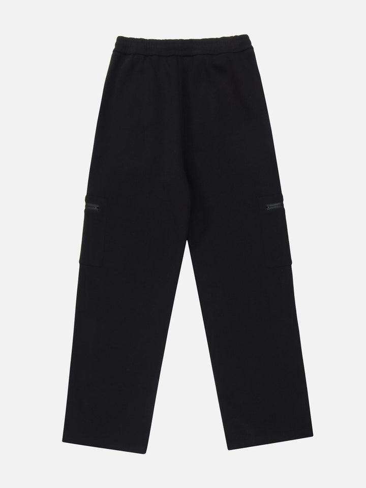 Thesclo - Striped Side Pockets Sweatpants - Streetwear Fashion - thesclo.com