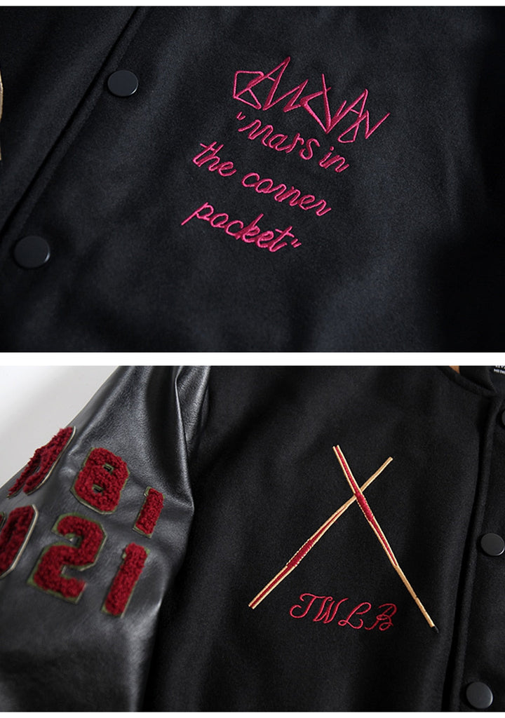 Thesclo - TWLB Baseball Jacket - Streetwear Fashion - thesclo.com