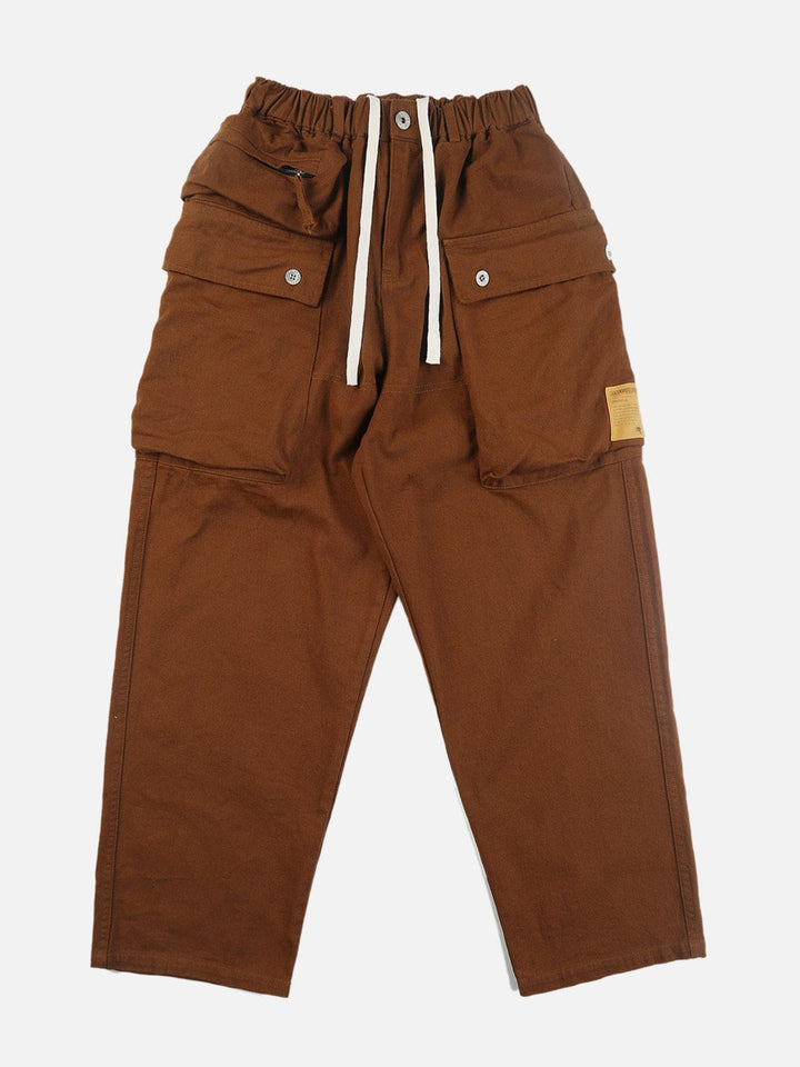 Thesclo - Thickened Multi-pocket Cargo Pants - Streetwear Fashion - thesclo.com