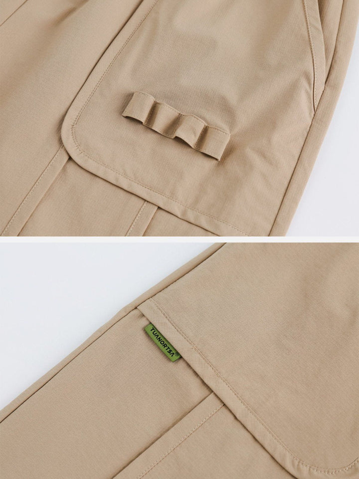 Thesclo - Three-dimensional Tailoring Design Cargo Pants - Streetwear Fashion - thesclo.com